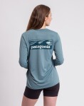 Patagonia W's L/S Capilene® Cool Daily Shirt - Boardshort Logo Blue Sage - Light Blue Sage X-Dye XS