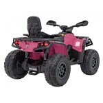 Mamido Detská elektrická štvorkolka Can-Am Outlander ATV 4x200W ružová