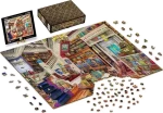 Wooden City Drevené puzzle Priania v kníhkupectve 4000 dielikov