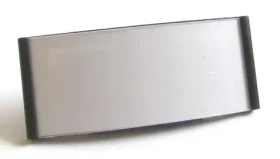 Eurosupplies MGT 73 čierna / Menovka / 79×31 mm / 10 ks (lambamagnetn)