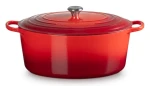 Le Creuset Signature Oválny hrniec s pokrievkou 40 cm červená (21178400602430)