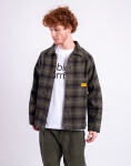 Service Works Thistle Plaid FOH Jacket OLIVE XL