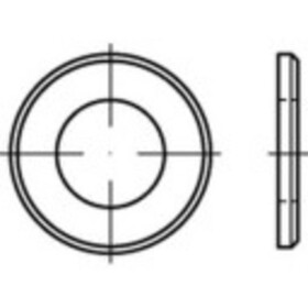 Podložka 13 mm 24 mm nerezová ocel A4 250 ks TOOLCRAFT 1067651; 1067651