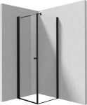 DEANTE/S - Sprchovací kút pevná stena 110 krídlové dvere 90 KTSWN41P+KTS_N31P KERRIA/0539