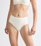 Dámske bavlnené midi nohavičky GO Daily 3P - WHITE - biele 00GZ - SLOGGI WHITE L