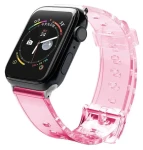 Hurtel Silicone Strap Light červená / Remienok / Apple Watch 42/44 mm / Silikónový