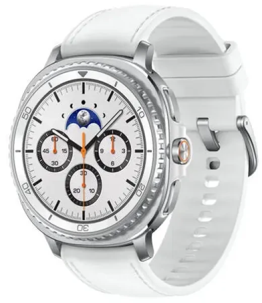 Samsung Galaxy Watch 8 Classic (46 mm) BT biela / Chytré hodinky / AMOLED / Wi-Fi / Bluetooth / GPS / Wear OS (SM-L500NZWAEUE)