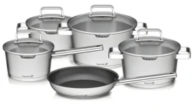 G21 Gourmet Magic Sada riadu s cedníkom / 9 dielov / nerez (G21-001N)