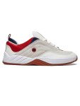 Dc WILLIAMS SLIM S WHITE/NAVY/RED pánske letné topánky - 42EUR