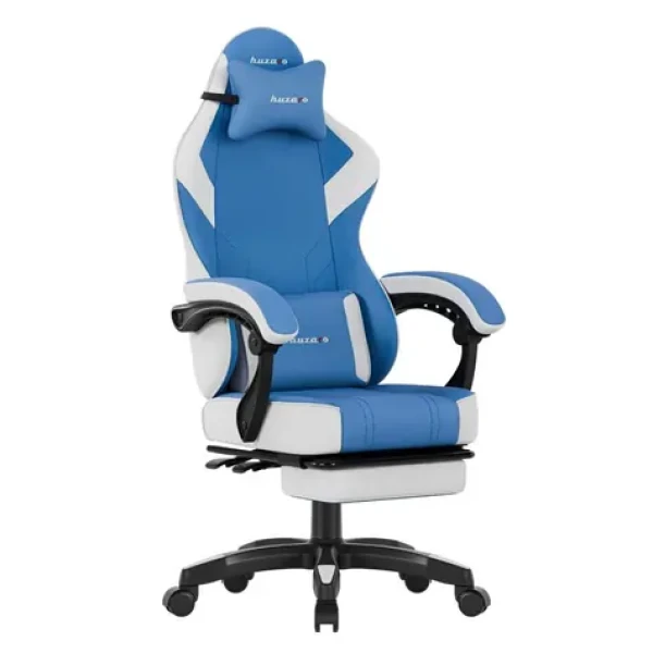 Huzaro Force 3.7 modrá / Herná stolička / nastaviteľná / nosnosť až 140 kg / látka (HZ-FORCE 3.7 BLUE)