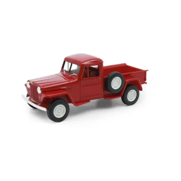 Welly 1947 Jeep Willys pickup 1:34 sivá