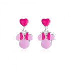 Disney Očarujúce strieborné náušnice Minnie Mouse Mini ES00111SL.CS