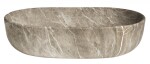 SAPHO - CALEO keramické umývadlo na dosku 60x42cm, breccia marmor CA590BM