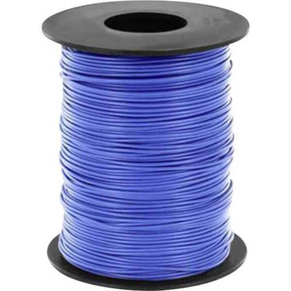 BELI-BECO L125BL25 opletenie / lanko, 1 x 0.25 mm², modrá, 25 m; L125BL25