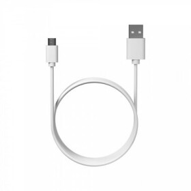 TrueLife Napájací kábel Micro USB biela (TLMICUSB)