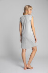 LaLupa Dress LA033 Light Grey