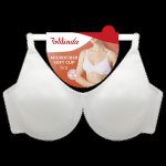 Dámska nevyztužená podprsenka MICROFIBER SOFT CUP BRA - BELLINDA - biela 80 B