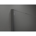 MEXEN/S - Kyoto Sprchová zástena WALK-IN 70 x 70, čierny vzor, grafit kartáčovaná 800-070-202-66-70-070