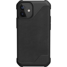 Urban Armor Gear Metropolis zadný kryt na mobil Apple iPhone 12 mini vzhľad kože čierna; 11234O118340