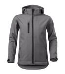 Detská softshellová bunda Performance steel grey 146 cm/10 let