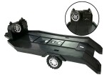 Mamido Súprava vozidla Red Monster Truck čierna BMW Odťahové vozidlo 58 cm