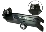 Sada vozidla Black Monster Truck Biely odťahový automobil 58 cm