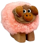 2Kids Toys Drevená figúrka XL pompon Prasa (2D98011)