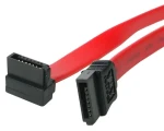 StarTech SATA červený / Kábel / SATA 7-pin - SATA 7-pin / uhlový / 0,46 m (SATA18RA1)