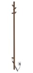 SAPHO - PASADOR elektrický sušiak uterákov, guľatý, 150x1500, 30 W, meď mat ER175PG