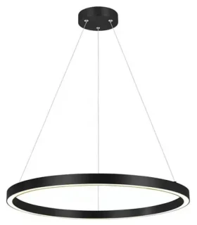 Light Presti Midway III čierna / Závesné LED svietidlo / 60 cm (LP-033/1P S BK Triangl)