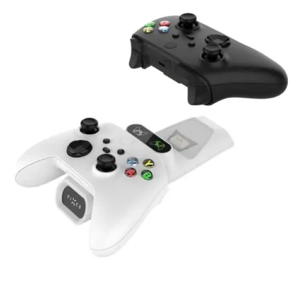FIXED Dobíjacia stanica pre dva bezdrôtové ovládače Xbox Series S, X a One biela (FIXXB-DCC-WH)
