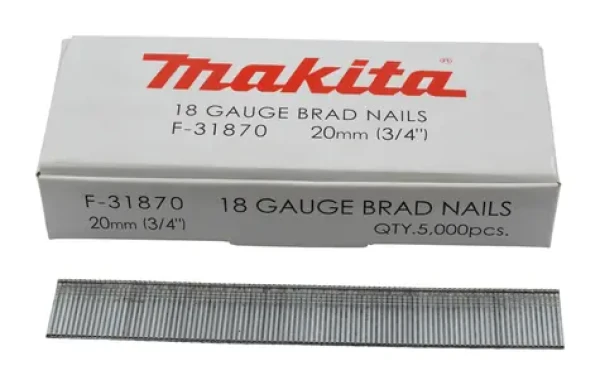 Makita F-31870 kolárske klince pre AF505 / 20mm / 5000 ks (F-31870)