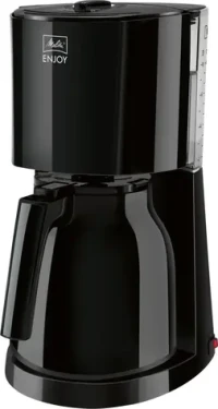 Melitta Enjoy Therm 1017-06 čierna / Kávovar na prekvapkávanú kávu / 1000 W / 1250 ml (ENJOY II THERM BLACK)