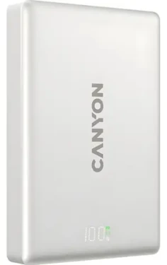 Canyon OnPower 511 sivá / Powerbanka / MagSafe / 10000 mAh / PD 20W / USB-C (CNS-CPB511G)