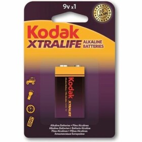 KODAK XTRALIFE alkalická batéria 9V / 1ks / blister (30952010)