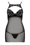 Passion Veronique chemise kolor:black L/XL