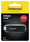 INTENSO Speed Line 256GB čierna / Flash disk / USB 3.2 Gen 1 / čítanie 35 MB/s / zápis 20 MB/s (3533492)
