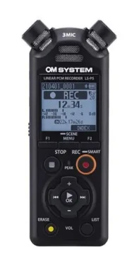 OM SYSTEM LS-P5 / Digitálny záznamník / Linear PCM (V409180BG000)
