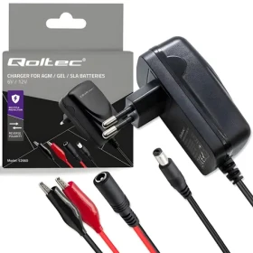 Nabíjačka olovených akumulátorov AGM/GEL STD / Nabíjačka / 6V/12V / 6W / konektor 5,5 x2, 1 mm / kábel 1,8 m (52660)