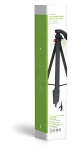 Nedis statív / Nosnosť 3 kg / Výška 41,5-160 cm / 5 segmentov / Náklon a natočenie / Prepravná taška (TPOD2600BK)