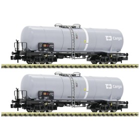 Fleischmann 825818 N Súprava 2 cisternových vozňov CD Cargo; 825818