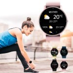 Izoxis SMARTWATCH ZL02D CHYTRÉ HODINKY ČIERNA