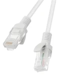 Lanberg UTP CAT.5E 15m šedý / Patch kábel / RJ45-RJ45 / CCA / Fluke Passed (PCU5-10CC-1500-S)
