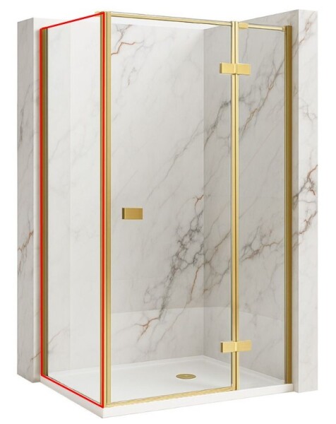 REA - Bočná stena ATLAS brúsené zlato 80 REA-K4335