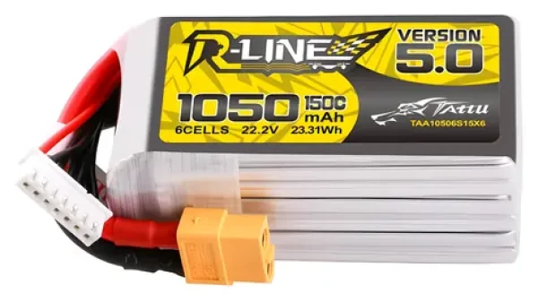 Tattu R-Line 5.0 1050mAh 22,2V 150C