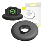 Baseus Planet Cable Winder čierna / Organizér nabíjačky / Apple Watch rad 1-5 (ACSLH-01)