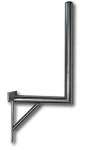 OEM Anténny držiak 35/60 cm T / Držiak antény / od steny 35 cm / výška 60 cm / rúrka 42 mm / galvanický zinok (K3560T42V)