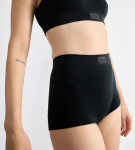 SLOGGI DOUBLE COMFORT - Krátke boxerky z organickej bavlny pre dvojnásobné pohodlie Sloggi BLACK 42