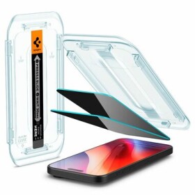 Spigen Glass tR EZ Fit (Privacy) 2 Pack ochranné sklo pre Apple iPhone 16 Pro Max číra (AGL07908)