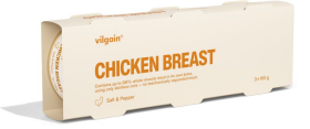 Vilgain Kuracie prsia – so soľou a korením 300 g (3 x 100 g)